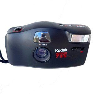 Kodak Star 735 Flash Black Programmed vintage 35mm TESTED